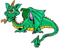 The DragonLady in green