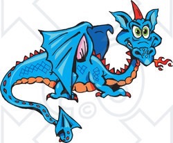 The DragonLady in blue